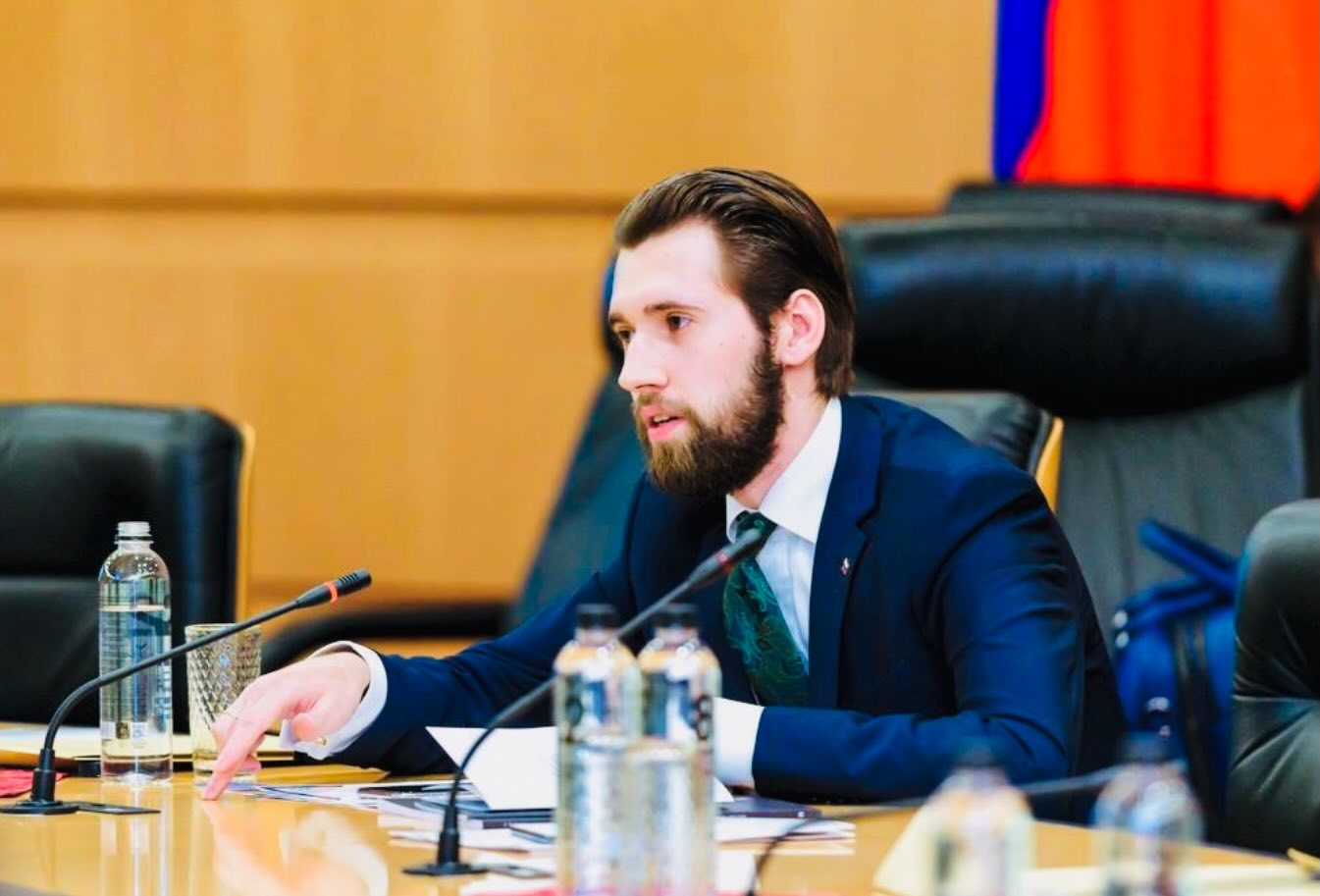 Никита Северинов — выступление на заседании государственного экспертного совета по развитию интернета в РФ